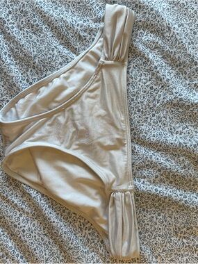 Victoria's Secret White Bikini Bottoms